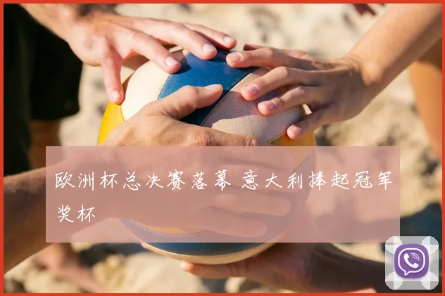欧洲杯总决赛落幕 意大利捧起冠军奖杯